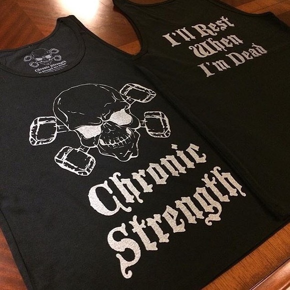 I’ll Rest When I’m Dead unisex tank top - Picture 2 of 2